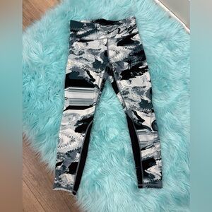 Under Armour Black and Gray Leggings